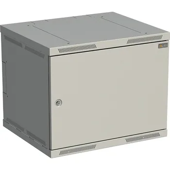 Rozvaděč Rozvaděč nástěnný SENSA 9U 500mm, dveře plech, RAL 7035, SENSA-9U-65-21-G