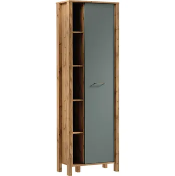 Knihovna Regál Indigo R1D, wotan/green