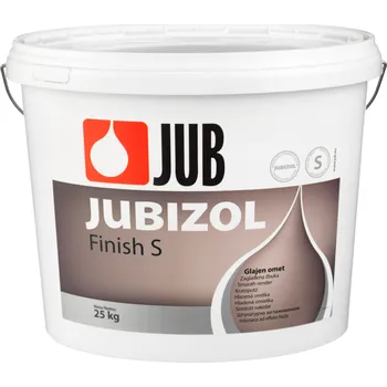Omítka JUB JUBIZOL Finish S akrylátová dekorativní fasádní omítka 25 kg 1.0 mm Bílá