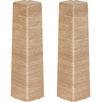 Podlahová lišta Cezar Vnější roh k liště - MASTERLINE 469 Honey - 80mm - 2 ks