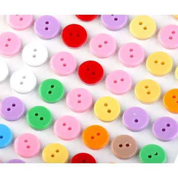 Samolepící dekorace Samolepicí knoflíky na lepicím proužku Ø11 mm multikolor