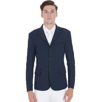 Jezdecké sako EQUESTRO Sako závodní Stretch Equestro, pánské, navy S