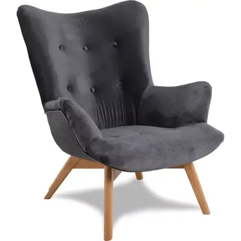 Křeslo Křeslo Picolo, šedá (kronos 22/natur)