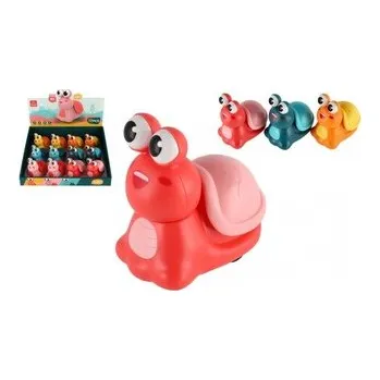 Šnek Zmáčkni a jeď plast 8cm na setrvačník 3 barvy (1 ks)