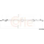 Tažné lanko, ruční převodovka COFLE 92.2CB.OP006