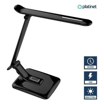 Stojací lampa Platinet PDL70B LED 18W stojací kancelářská lampa 2700K-9000K, černá