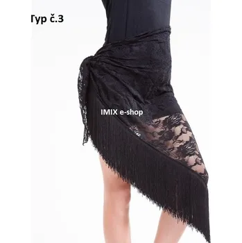 Šátek Krajkový Latino šátek s třásněmi Rafael Typ č.03