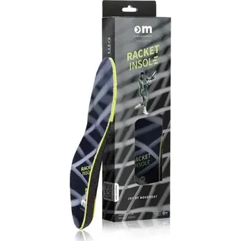 Vložka do bot OM Vložky do bot Racket Insole Upgrade 42 ČERNÁ|ŽLUTÁ