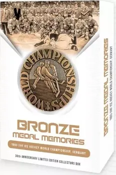 Sběratelská karetní hra Bronze Medal Memories Germany 1993 hokejové sběratelské karty limitovaná edice