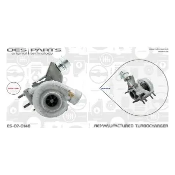 Turbodmychadlo Dmychadlo, plnění VW, 062145701, 062145701X, 082145701, 82145701, 90529201004906, 90529281004905, APL786001, APL7861, OES, ES-07-0148