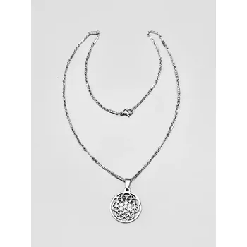 Přívěsek Ocelový přívěsek - Květ života malý