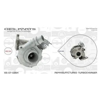 Turbodmychadlo Dmychadlo, plnění, 7711497401, 8200673417, 8200673417D, OES, ES-07-0264