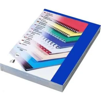 Laminátor Kartony pro zadní stranu Fellowes Chromo - A4, lesklé, modré, 100 ks