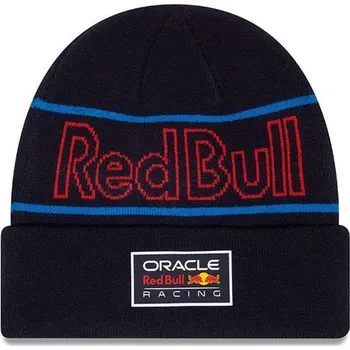 Čepice New Era Týmová zimní čepice Red Bull Racing F1 2024 tmavě modrá