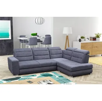 Sedací souprava Rohová sedací souprava Optima, pravá, šedá (Loreta 1113)