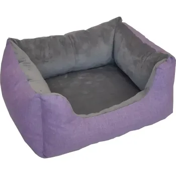 Pelíšek pro psa Pelíšek Deluxe 68x58 cm - fialový - SLEVA 3% s kodem radost25