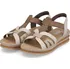 Dámské sandále Rieker 62918-62 béžové, 42