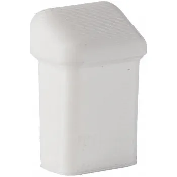 Odpadkový koš Odpadkový koš Bílá 1:64