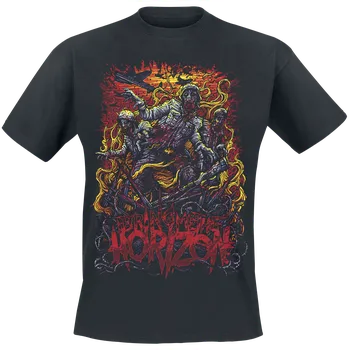 Tričko z Bring Me The Horizon - Zombie Army - Muži - černá