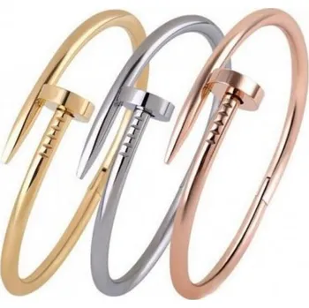 Náramek Prosperk Náramek hřebík ocelový rose gold S5410