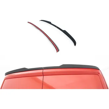 Tuning Prodloužení spoileru Ford Transit Custom Mk2 černý lesklý plast