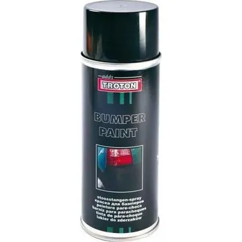 Barva ve spreji Černý lak na plast - Troton 400ml spray