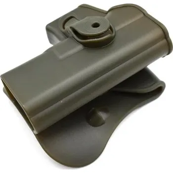 Příslušenství pro sportovní střelbu Pouzdro pro Glock 17 / 19 - šedé, pravák 060g17s