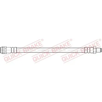 Brzdová hadice Brzdová hadice QUICK BRAKE 37.053