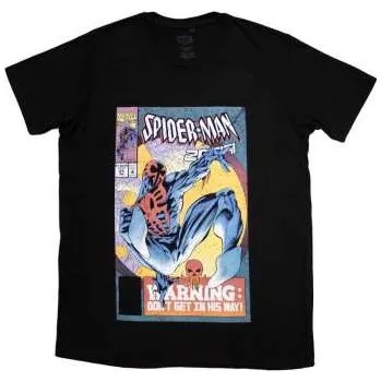 Merch Marvel Comics: Marvel Comics Unisex T-shirt: Spider-man Warning Comic Cover (xx-large) XXL