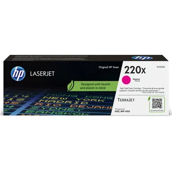 HP 220X Original Magenta LaserJet Toner Cartridge (5,500 pages) W2203X
