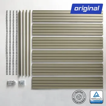 Dílenský regál REPONIO REPONIO Wall Kit 200 Original khaki HAREOWALLKITKKHAKI