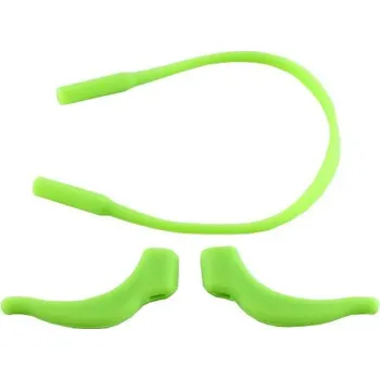 Pouzdro na brýle Protiskluzové silikonové nástavce na brýle zelené