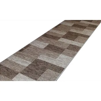 Koberec Koberce běhouny ICONA /gel 39 hnědá Označení šíře role: 1,2 m