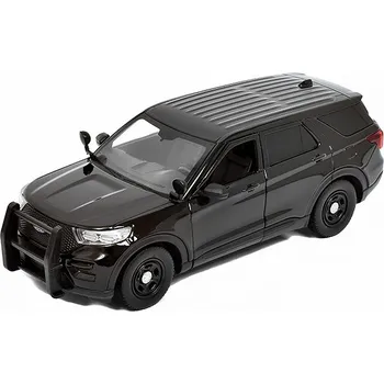 autíčko Ford Police Interceptor Utility černá 1:24 - MOTORMAX Ford Police Interceptor Utility - kovový model auta