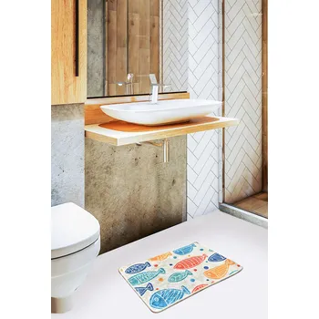 Koupelnová předložka ASIR Koupelnová předložka FISH barevné ryby