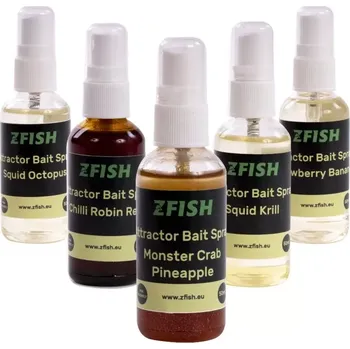 ZFISH Posilovač Attractor Bait Spray - Squid Octopus