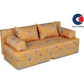 Pohovka Pohovka DENISA, žlutá vzor (č.323)