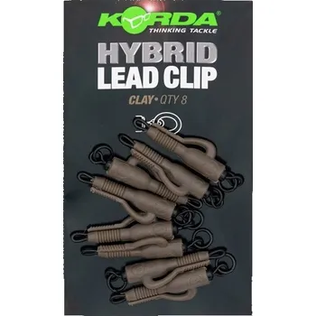 KORDA - Závěs na olovo Hybrid Lead Clip Clay 5 ks