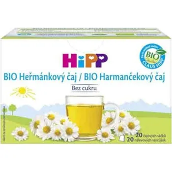 Čaj HIPP BIO Heřmánkový sáčkový čaj 20 x 1.5 g