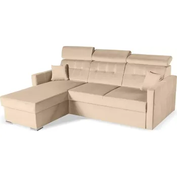 Sedací souprava Rohová sedací souprava Adore, hnědá (Element 6)