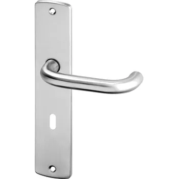 Dveřní kování ACT SERVIS ACT - Una HR renovační štít Provedení: BB (pokojový klíč), Povrch: IN - nerez, Rozteč: 72 mm