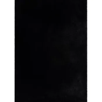 Koberec Kusový koberec LALEE BATHMATS HEAVEN MATS 800 Black Rozměr: 40x60 cm