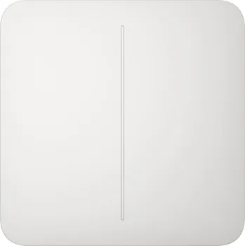 Sada domovního alarmu Ajax SoloButton (2-gang), tlačítko pro LightSwitch, bílé