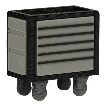 Vozík na nářadí Šedá 1:24