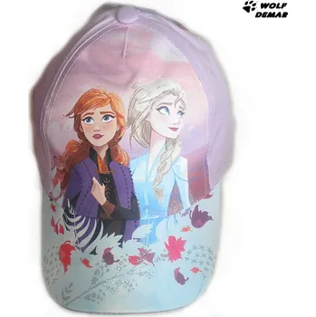 Čepice Dívčí kšiltovka SETINO Ledové království 2 007 sv. fialová