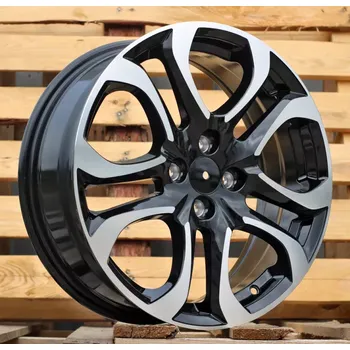 Alu kolo Alu kola Racing Line L1650, 17x6.5 4x100 ET45, černá + leštění vhodné pro Suzuki Swift (od 2017)