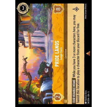 Karetní hra Pride Lands 034/204 - Shimmering Skies Typ karty: Standard