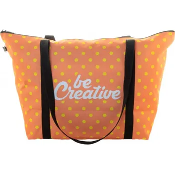 Reklamní SuboShop Playa Zip plážová nebo nákupní taška, černá