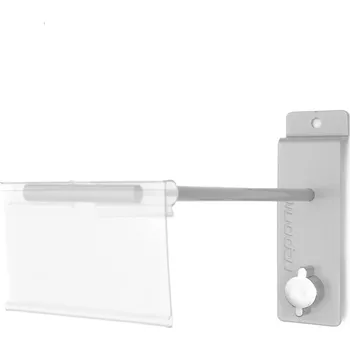 Dílenský regál REPONIO REPONIO Tag Holder Barva: Černá 10 cm TAGHOLDER10