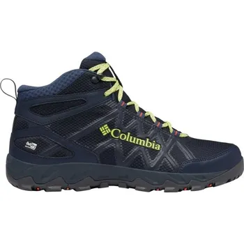 Pánská treková obuv Pánské outdoorové boty Columbia PEAKFREAK X2 MID OUTDRY 11 Tmavě modrá, Světle zelená